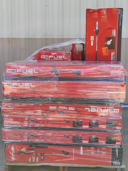 💰Our stock is almost gone!! !💥 MIXED TOOLS PALLET – LOT ID: 250105 – Untested Customer Return💥