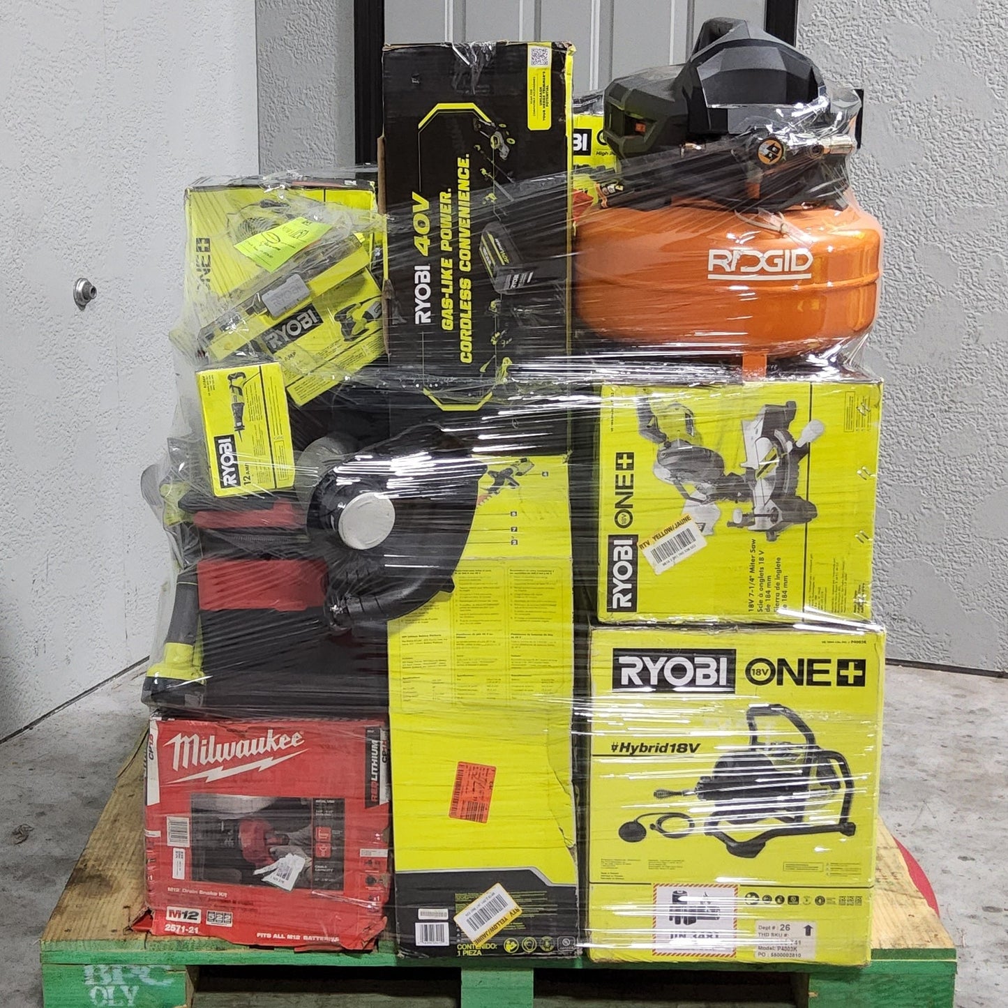 💰¡¡Nuestro stock está casi agotado!!! !💥 MIXED TOOLS PALLET - LOT ID: 250105 - Untested Customer Return💥