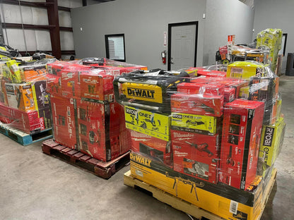 💰Our stock is almost gone!! !💥 MIXED TOOLS PALLET – LOT ID: 250105 – Untested Customer Return💥